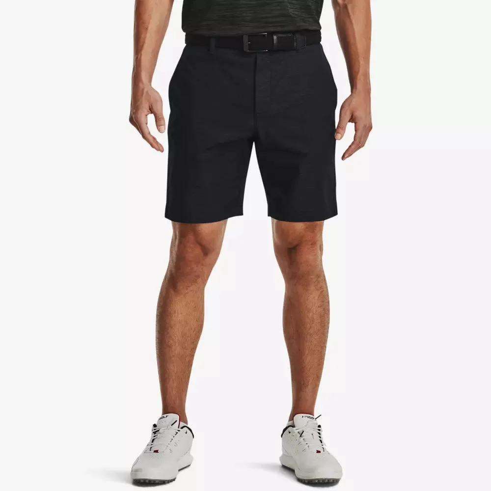 2024 Under Armour Men's Iso-Chill Airvent Shorts - Black/Halo Grey