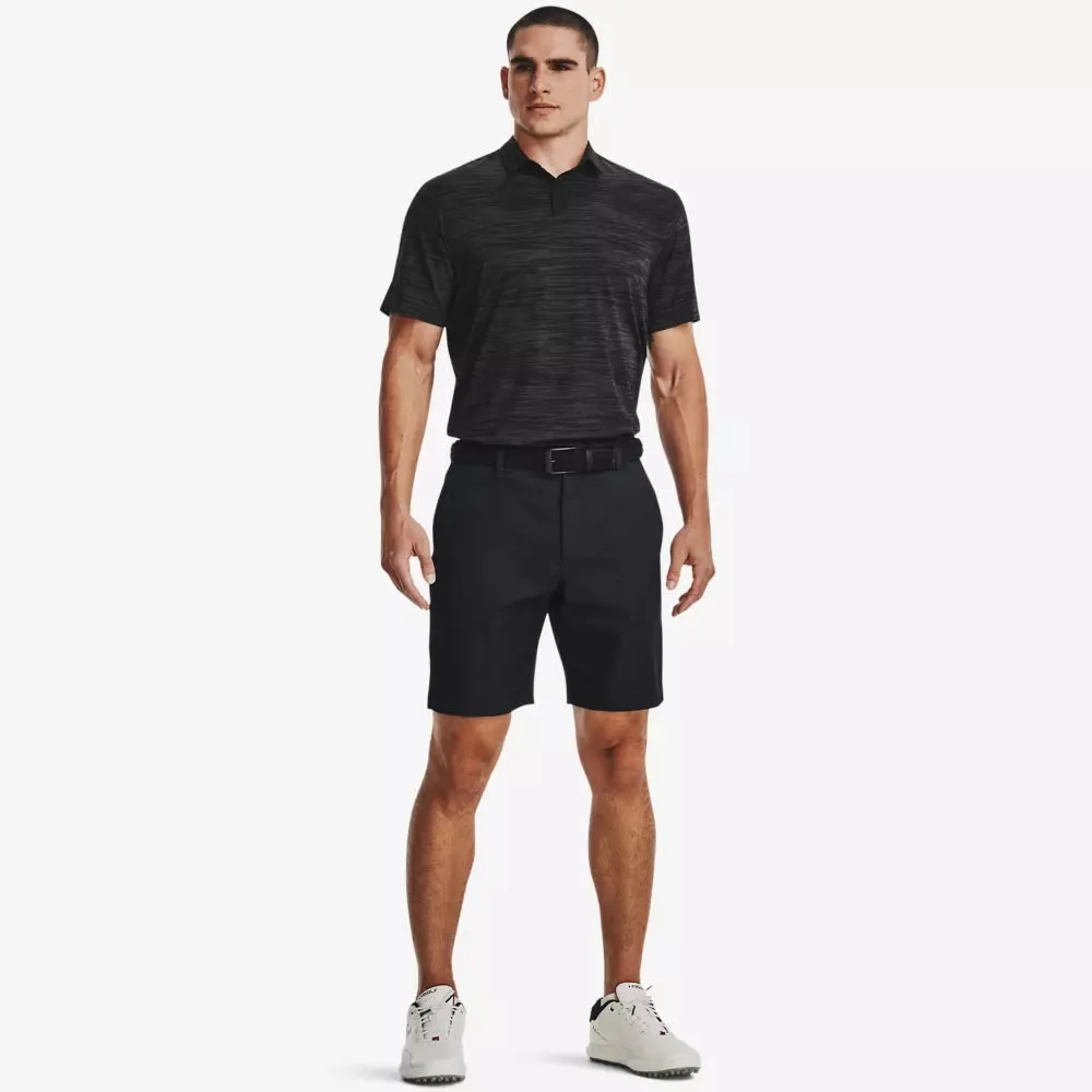 2024 Under Armour Men's Iso-Chill Airvent Shorts - Black/Halo Grey