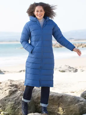 Ash long padded duvet coat