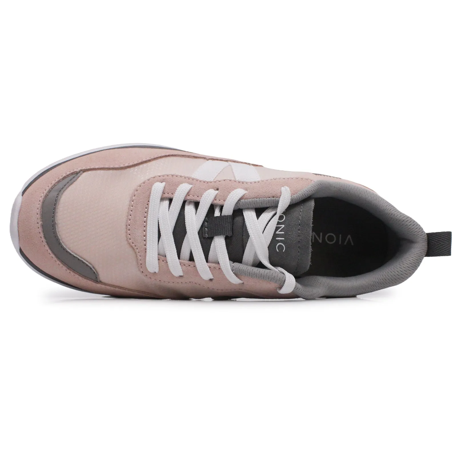 Ayse Leather Textile Women's Low Top Trainers