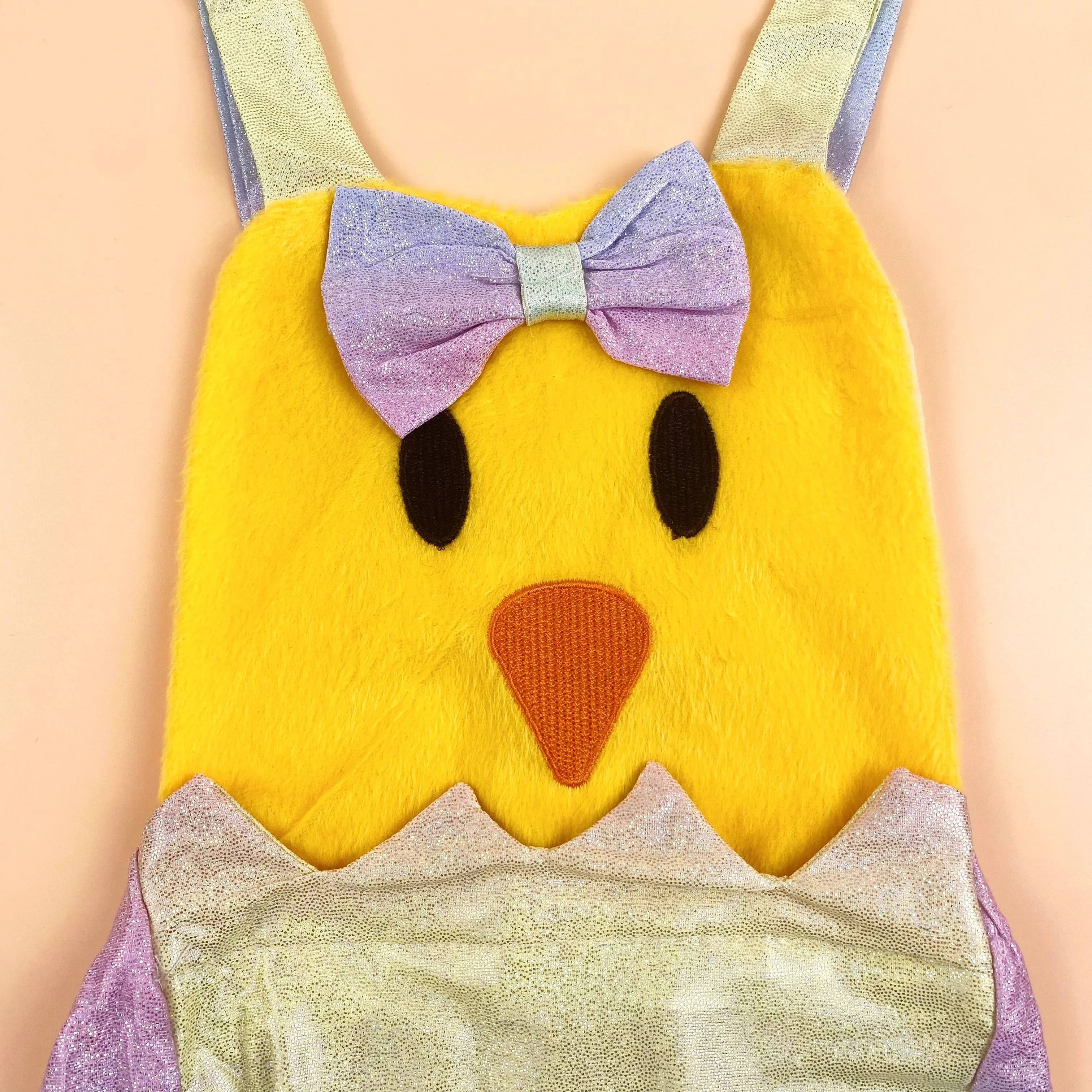 Baby Easter Chick Rompers