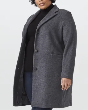 Beatrice Wool-Blend Jacket | Charcoal Grey