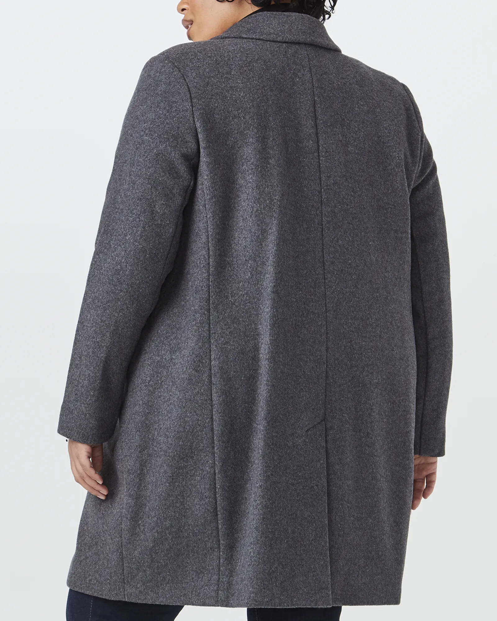 Beatrice Wool-Blend Jacket | Charcoal Grey