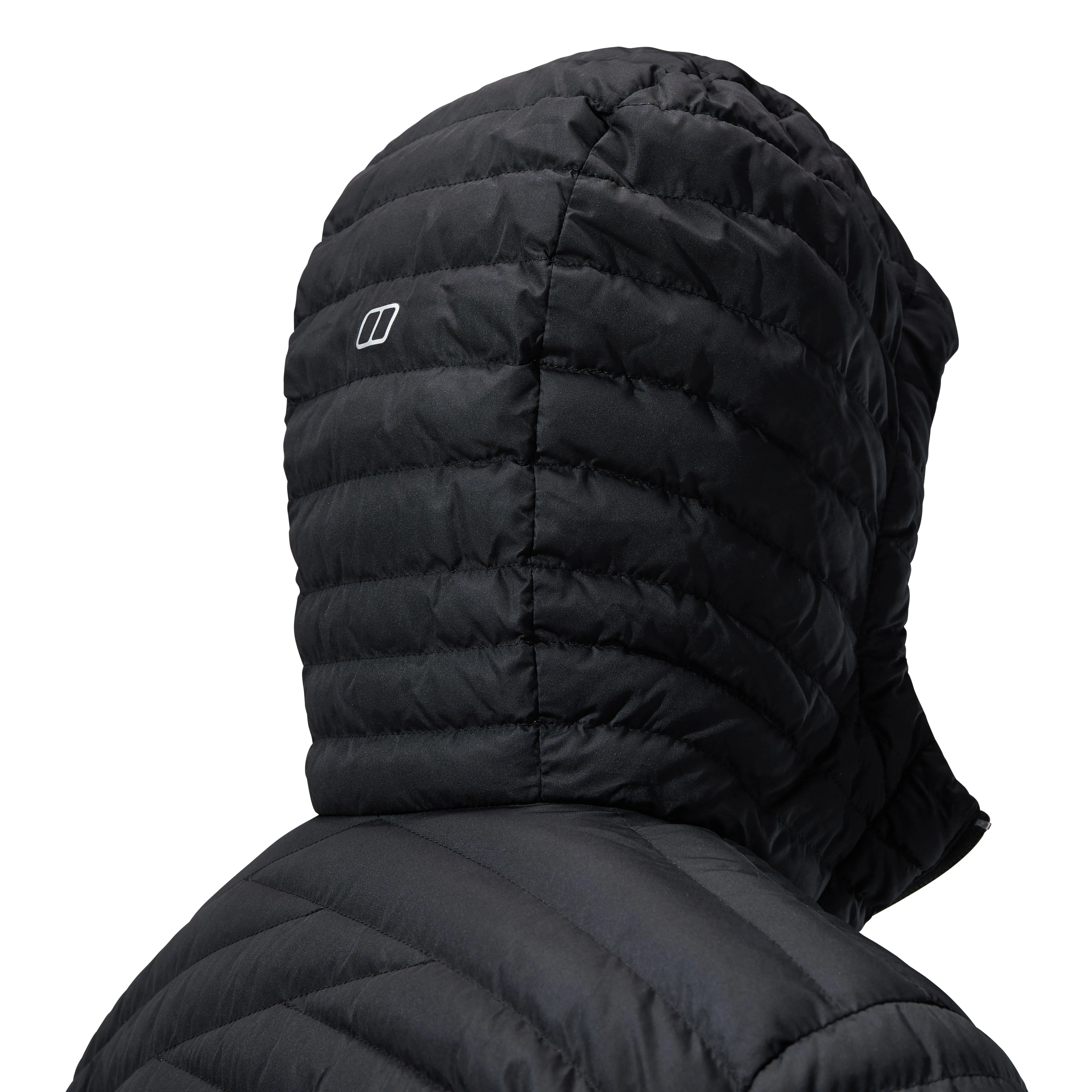 Berghaus Womens Nula Micro Padded Hooded Jacket Black/Black