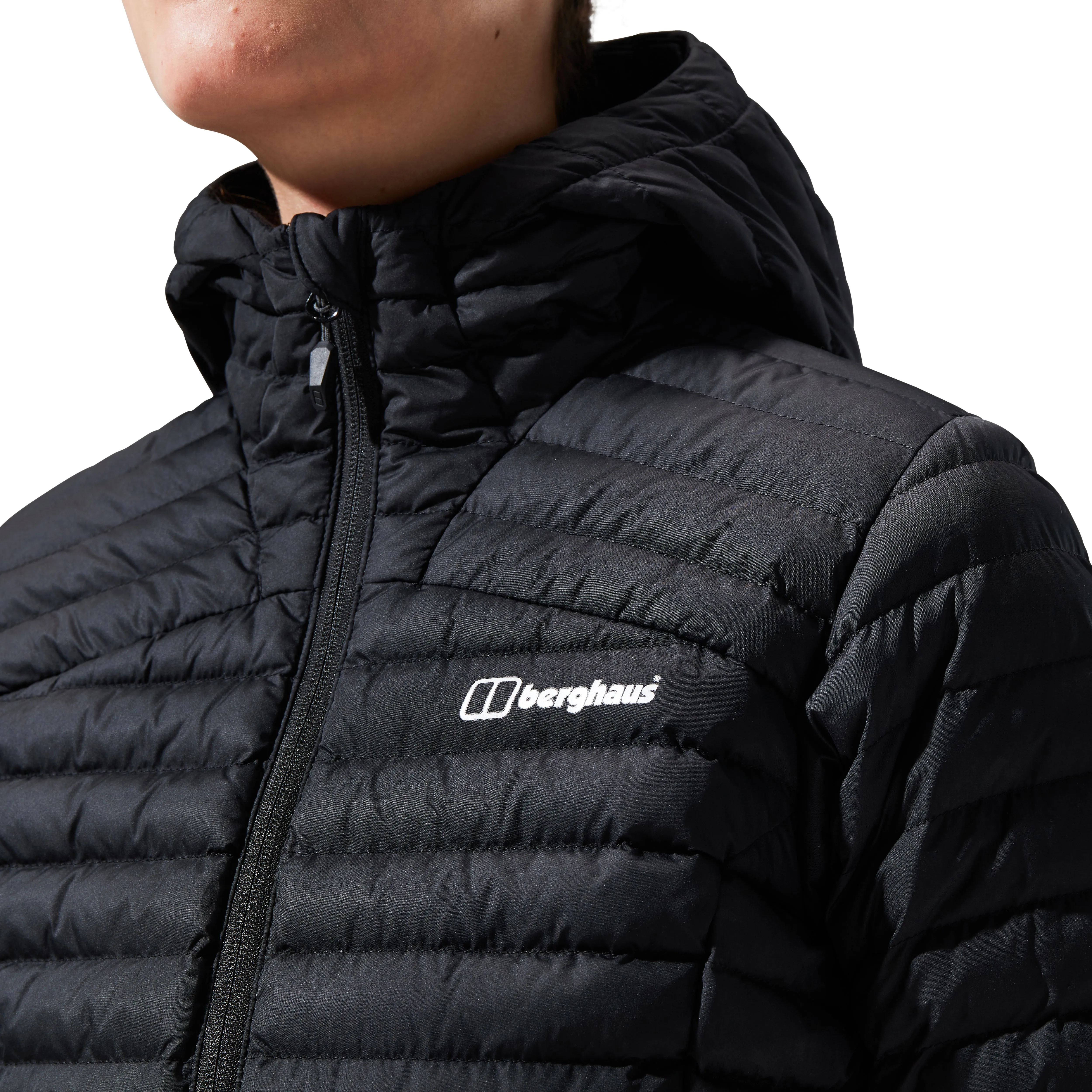 Berghaus Womens Nula Micro Padded Hooded Jacket Black/Black