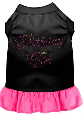 Birthday Girl Rhinestone Dress Black With Bright Pink Xxxl (20)