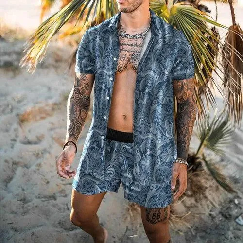 Comfortable vacay men beach short set - Sexikinis Swim