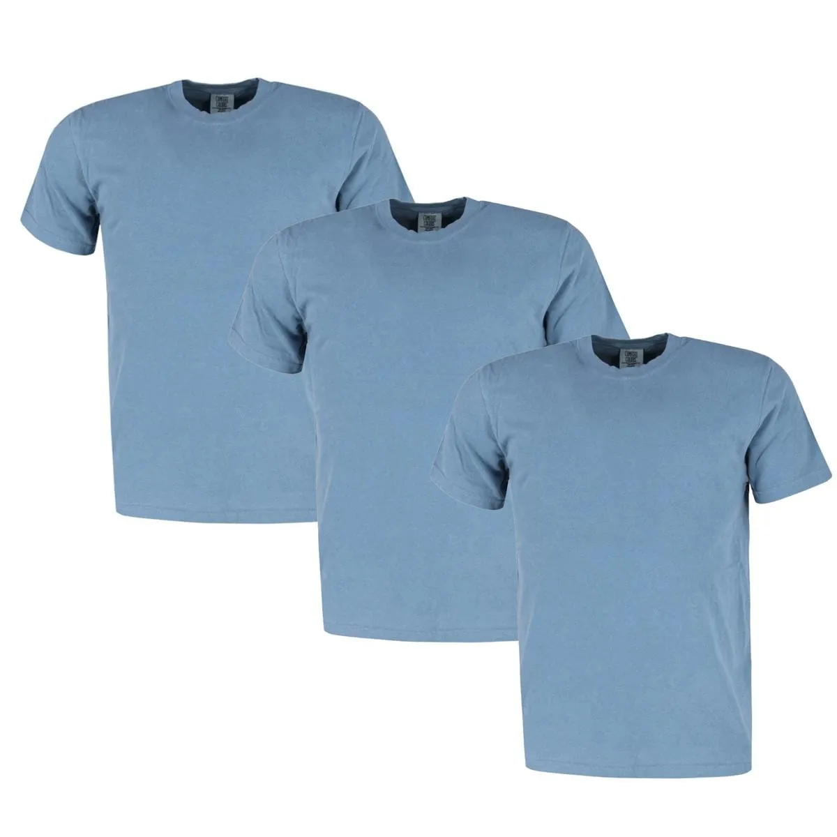 CTM® Men's Comfort Colors Dyed Short Sleeve T-Shirt (Set of 3)