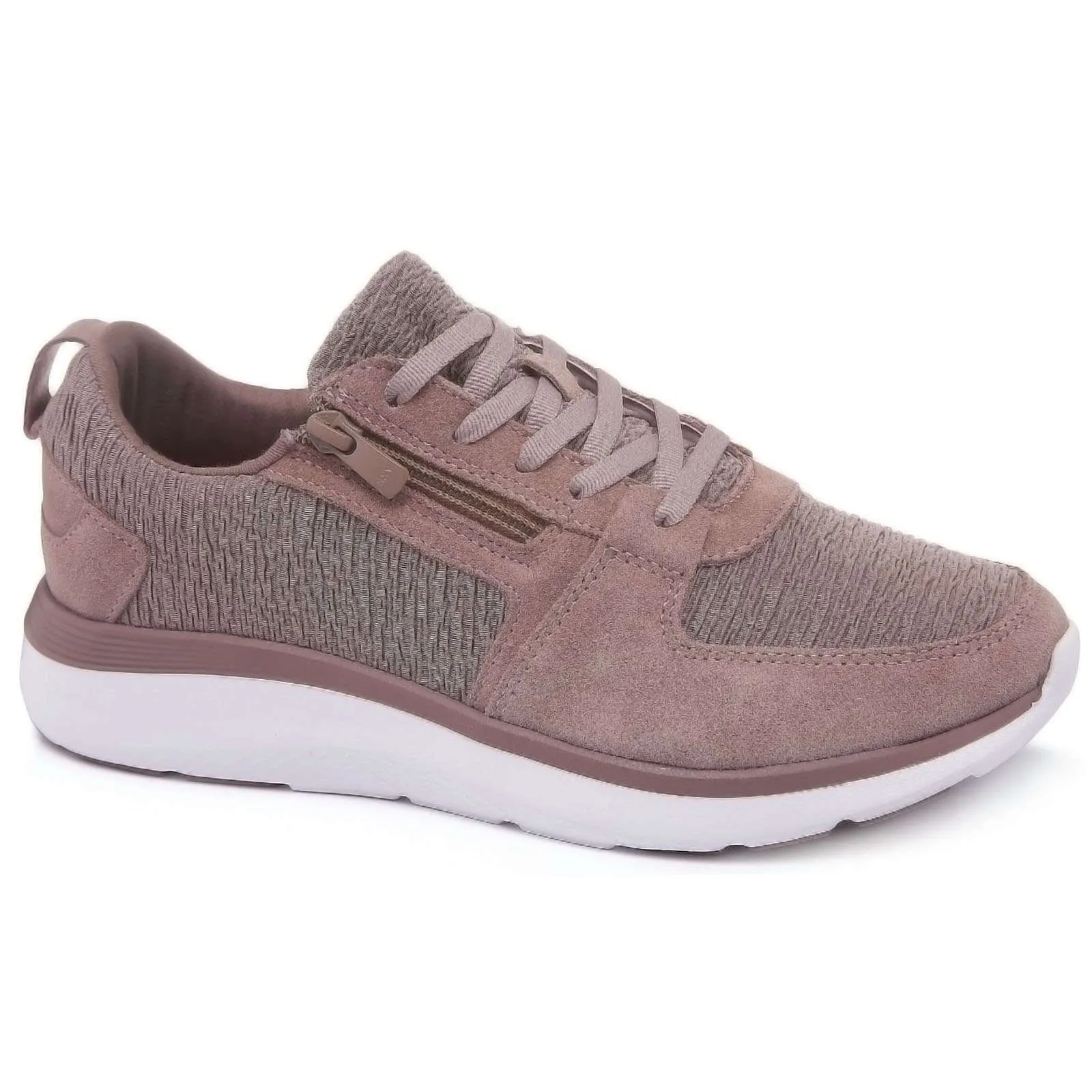 Delmar Remi Suede Textile Women's Low Top Trainers