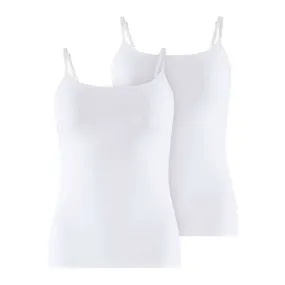 Falke Daily Comfort 2-Pack Vest Top - White