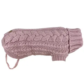 Huskimo French Knit Dog Jumper Rose Pink 60cm Large***