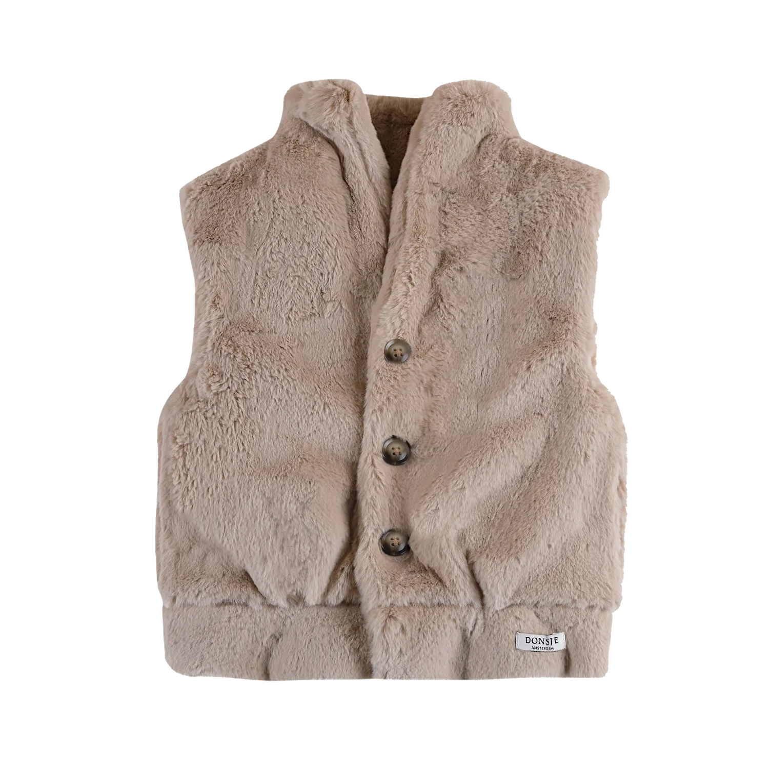 Juline Bodywarmer | Soft Sand Teddy