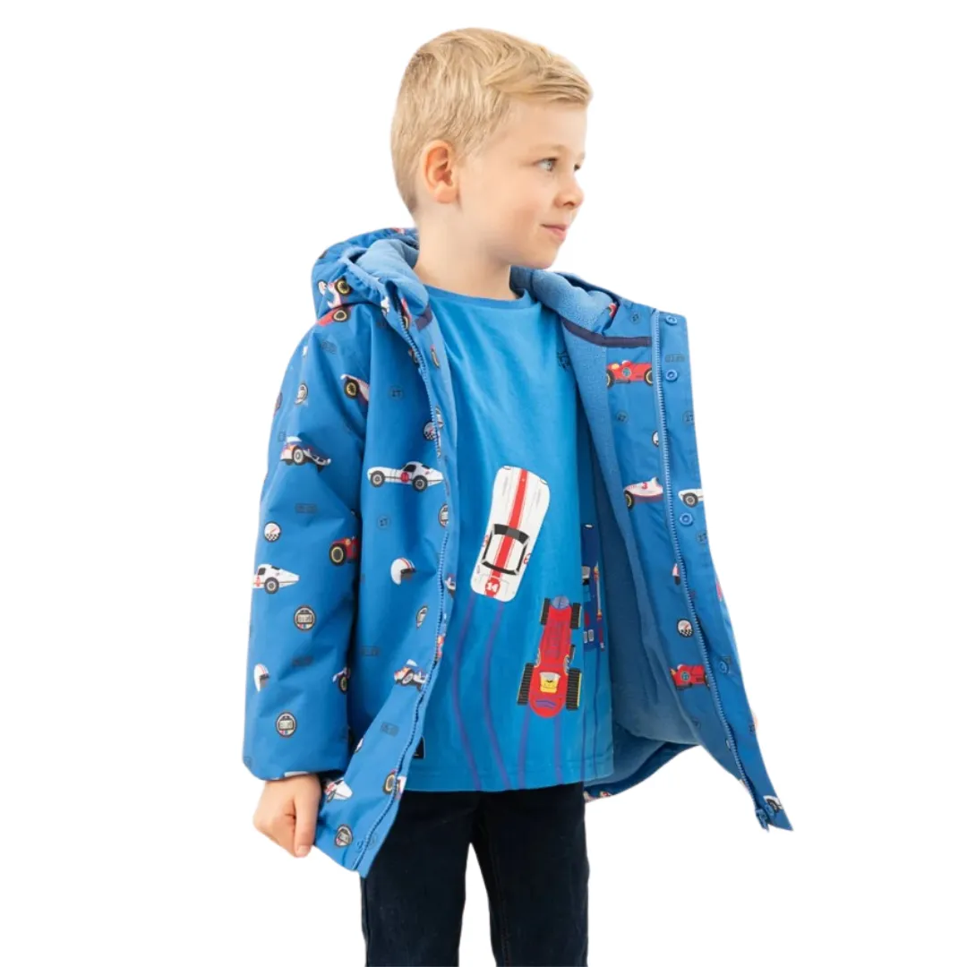 Lighthouse Boys Finlay Coat Rally Car Print