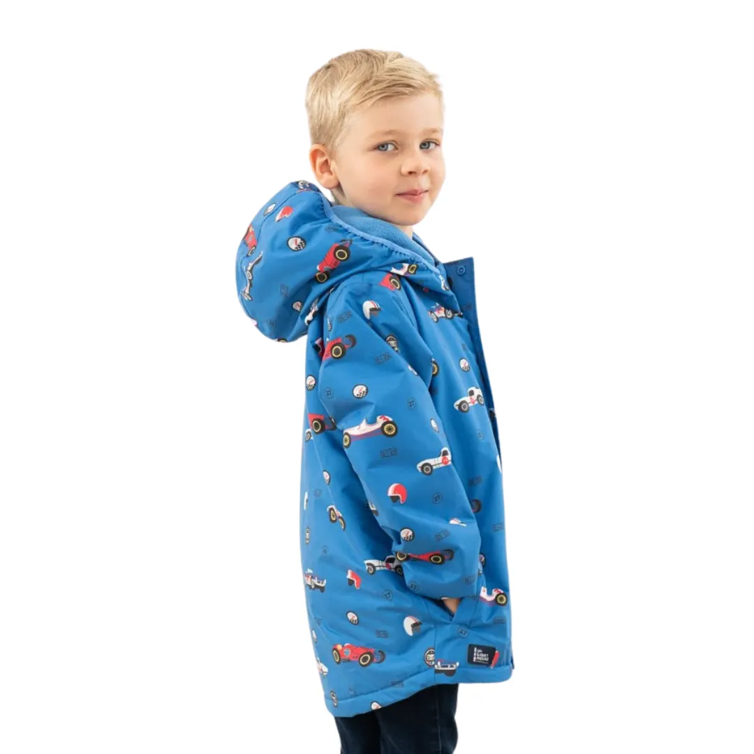 Lighthouse Boys Finlay Coat Rally Car Print