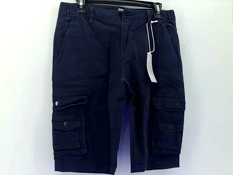 Ochenta Men's Casual Cargo Shorts Comfortable Navy Size 8