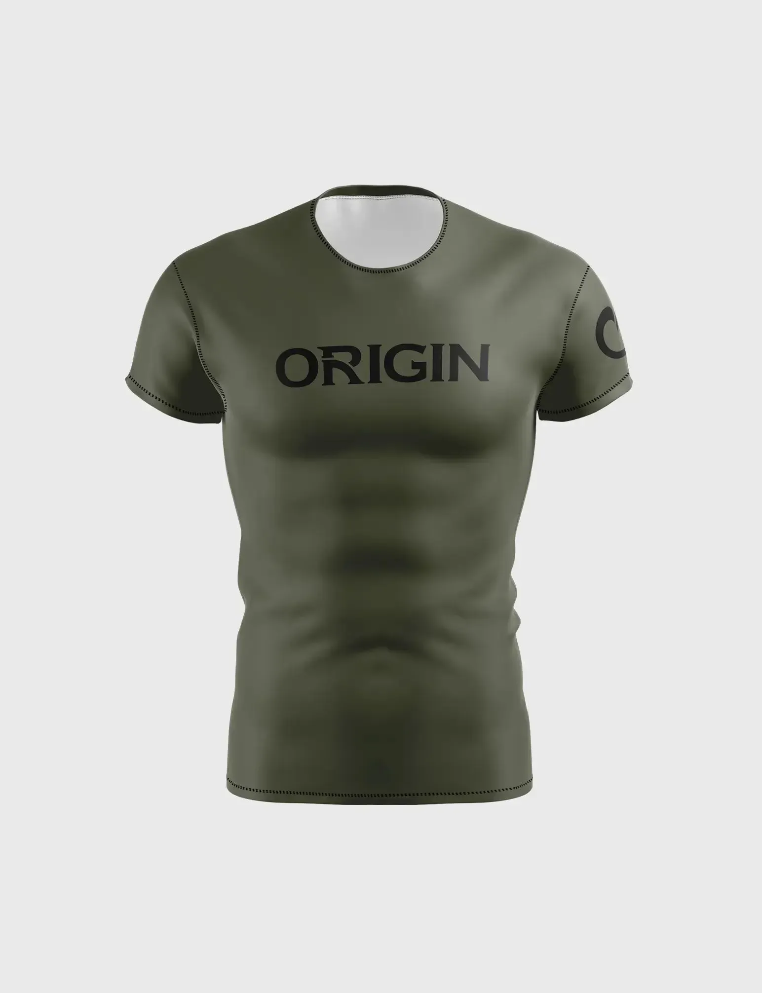 ORIGIN™ BRANDED SS COMFORT FIT RASHGUARD