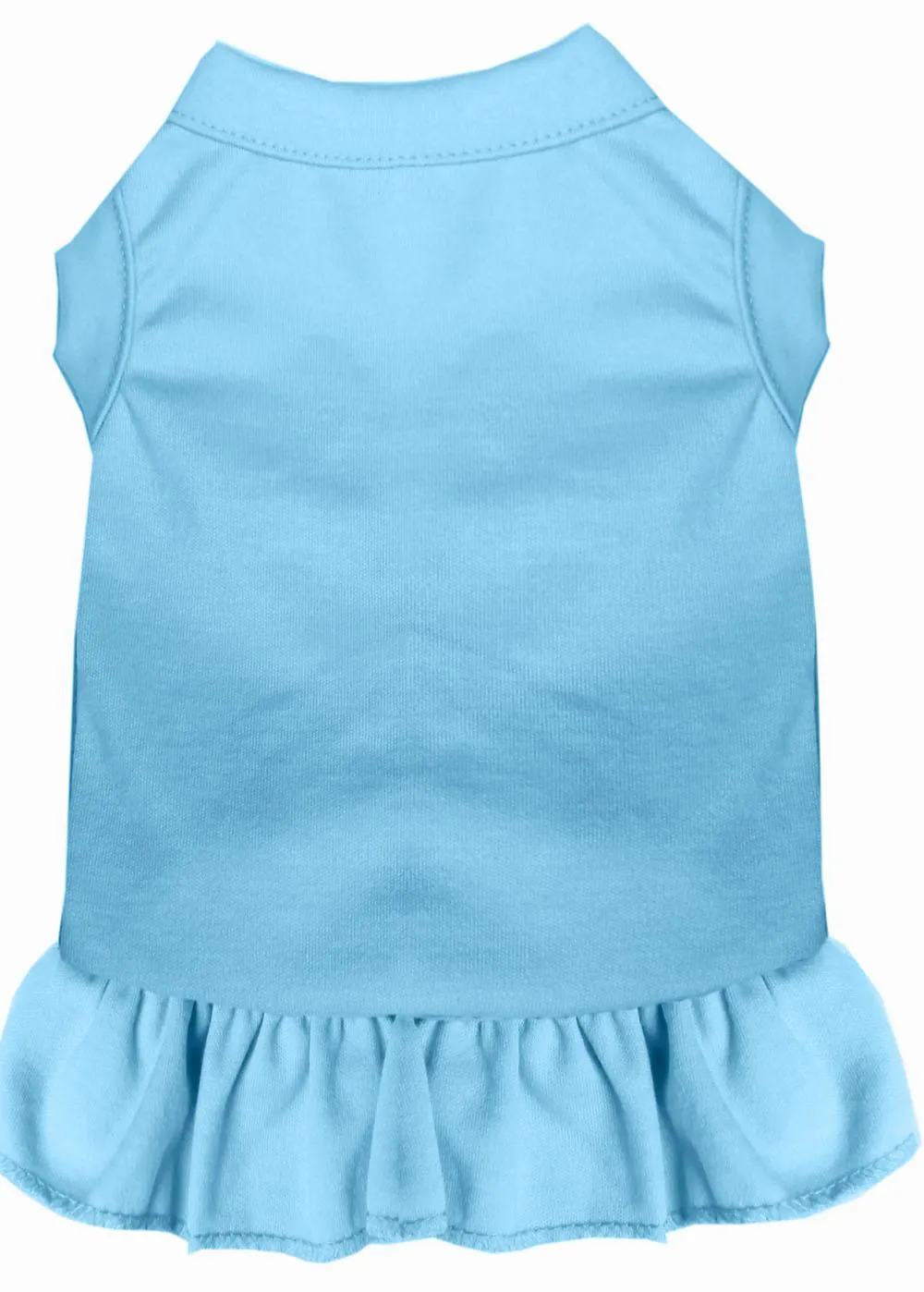 Plain Pet Dress Baby Blue Xxl (18)