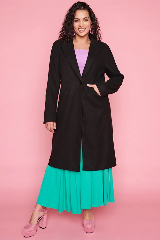 Reena Black Coat