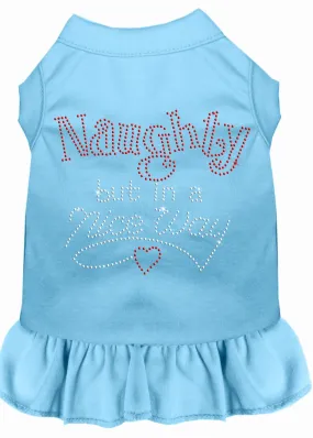 Rhinestone Naughty But In A Nice Way Dress Baby Blue Xxxl (20)