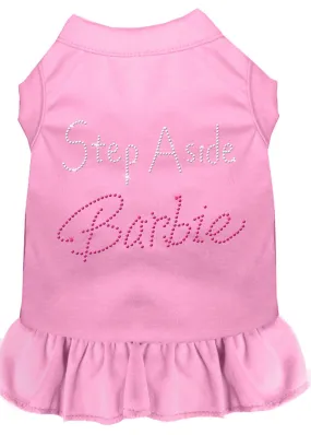 Step Aside Barbie Rhinestone Dress Light Pink Xs (8)