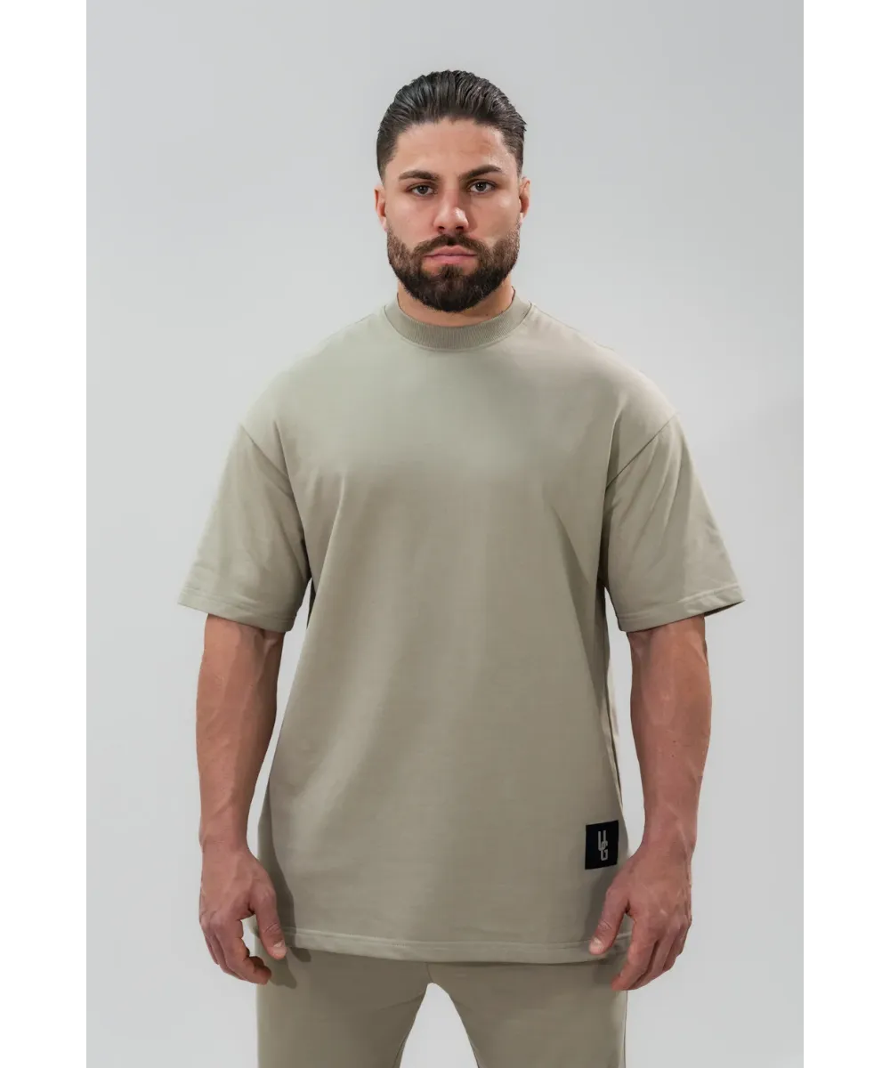 UNDRGROUND Relaxed Fit Tee (Khaki)