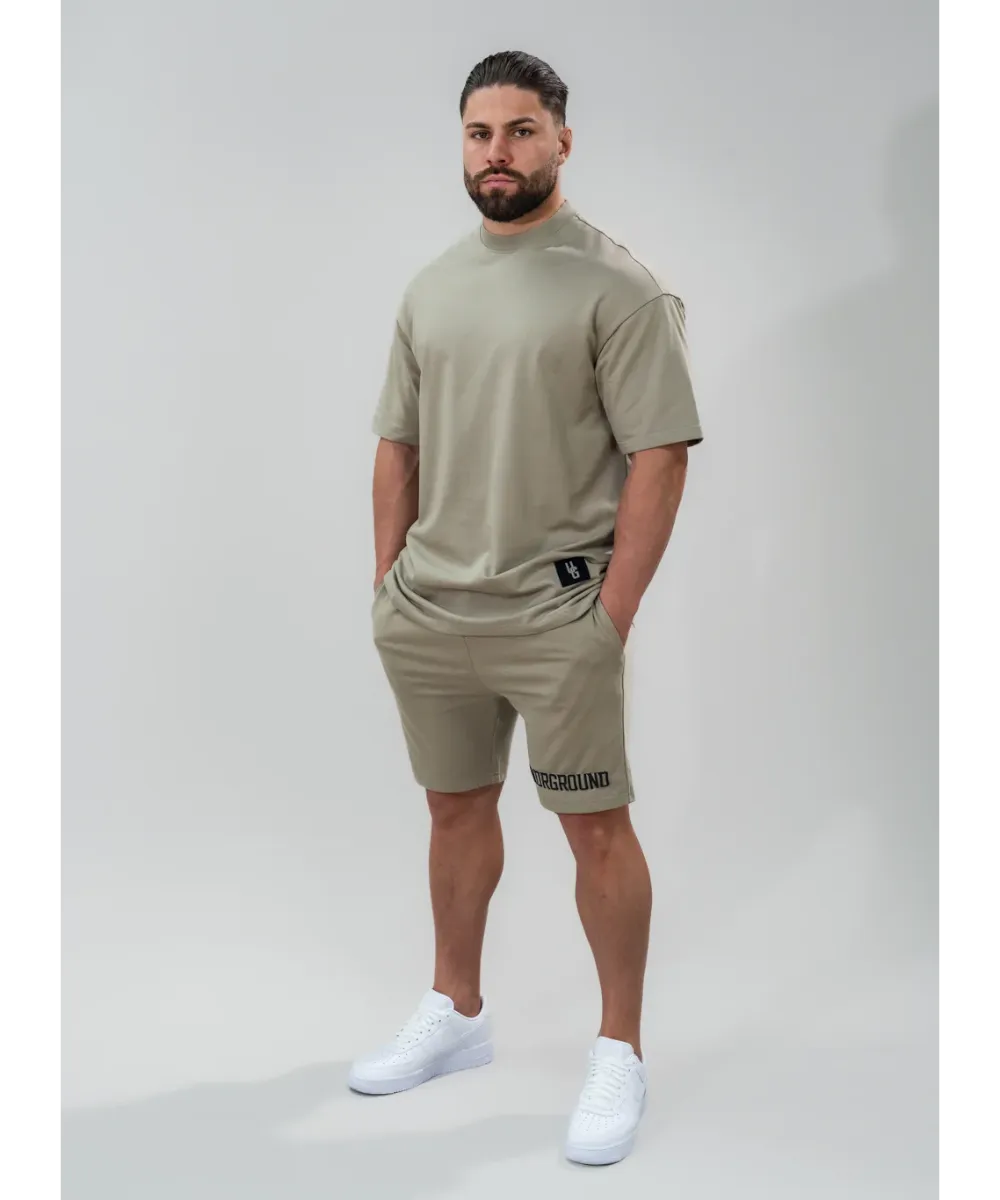 UNDRGROUND Relaxed Fit Tee (Khaki)